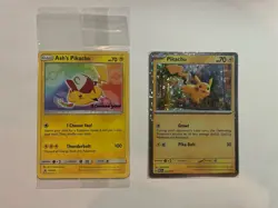 Sealed Ash's Pikachu Pokemon TCG SM108 2017 Promo Card Pokemon 'I Choose You” - Image 1