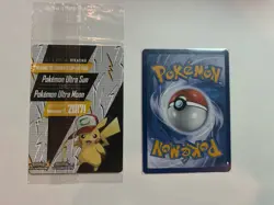 Sealed Ash's Pikachu Pokemon TCG SM108 2017 Promo Card Pokemon 'I Choose You” - Image 2