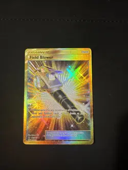 Pokemon TCG Field Blower (Secret) Holo Card 163/145 Sm-Guardians Rising - Image 1