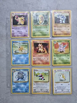 ?? Complete Common Uncommon Base set Pokemon Cards original 1999 WOTC TCG - Image 4