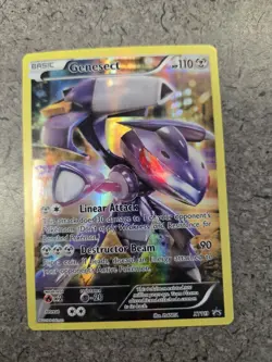 Genesect XY119 Full Art Holo Black Star Promo Pokemon Trading Card - LP - Image 1