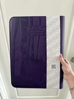 Pokemon TCG Card Game Elite Gengar 9-Pocket Zippered Ultra PRO Binder Collection - Image 2