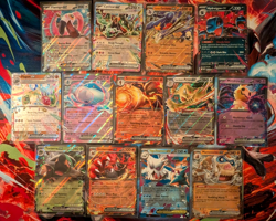 Lot of 13 Ex Cards From Mixed Sets Pokemon Cards TCG All NM Condition - Image 1