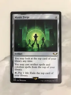 Mystic Forge MTG Magic the Gathering Card NM Near Mint Warhammer 40K - Image 1