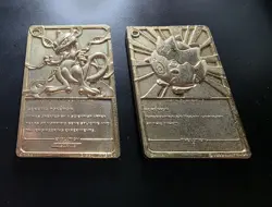 Mewtwo & Togepi 23k Gold Plated Burger King Promo Pokemon Cards - Image 4
