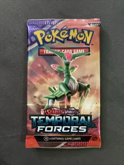 Pokemon TCG Scarlet & Violet Temporal Forces 10 Card Pack, Sealed - Image 1