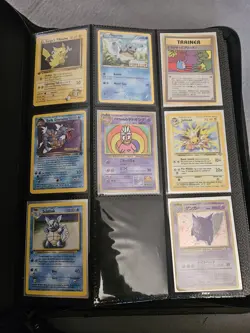 Pokemon 90s Vintage Cards with Beckett 9 Zapdos Fair Condition - Image 1
