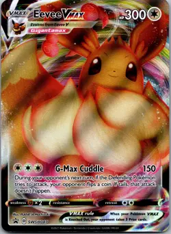 Eevee VMAX - SWSH087 SWSH: Sword & Shield Promo Cards Promo Holo NM - Image 1