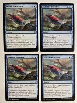 4x Mtg Jumpstart Talrand’s Invocation NM/M Magic The Gathering - Image 1