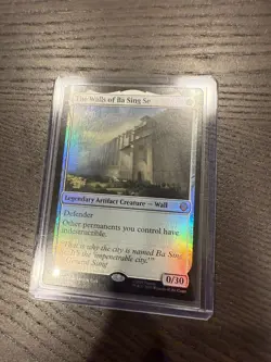 Magic the Gathering The Walls Of Ba Sing Se Prerelease Foil - Image 1