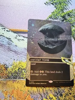 Ancient Tomb (091) (Borderless) - Galaxy Foil - MTG Edge Eternities - Image 4