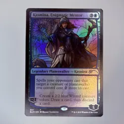 Kasmina, Enigmatic Mentor (Stained Glass) Secret Lair Drop Foil MTG NM - Image 1