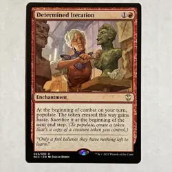 Determined Iteration Near Mint, English New Capenna Commander MTG Magic - Image 1