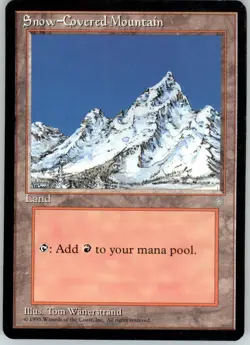 Snow-Covered Mountain - Ice Age - 349 - LP - Image 1