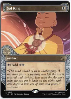 MTG - Sol Ring (Showcase) #316 - Normal - TLE Avatar: The Last Airbender: Eterna - Image 1