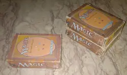 MTG Revised Empty Deck Master Starter Deck Boxes (Used) 3X - Image 4