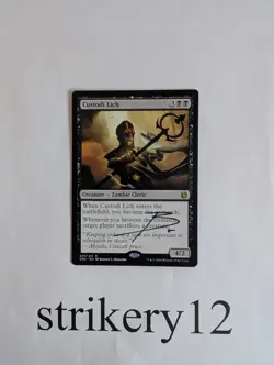 Custodi Lich - Conspiracy: Take the Crown - Signed by Bastien L. Deharme - MTG - Image 1