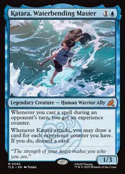 Katara, Waterbending Master (Foil) (NM) Avatar - Magic the Gathering - Image 1