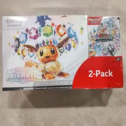 Pokemon Costco 2-Pack Prismatic Evolutions ETB/Booster Bundle - New/Sealed - 🔥 - Image 1