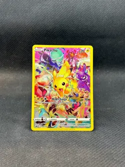 Pokemon TCG Pikachu 160/159 SWSH Crown Zenith Secret Rare Full Art - Image 1