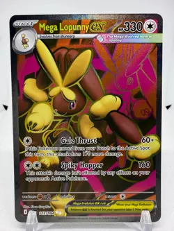 Mega Lopunny ex 115/094 - Phantasmal Flames - Pokemon TCG - SIR MINT Clean! - Image 1