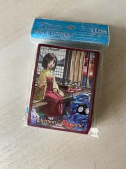 Pokemon Center Japan Erika's Holiday Sleeves x64 Sealed New - Image 1