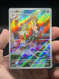 Kirlia Illustration Rare 212/198 SV01 Scarlet & Violet Pokemon English NM - Image 3