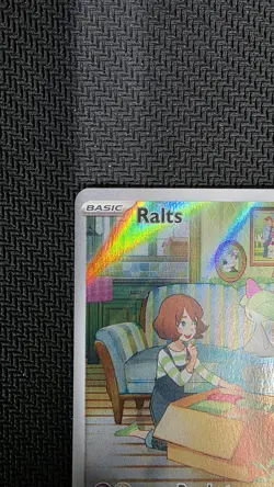 Pokemon TCG Ralts Scarlet & Violet Base Set 211/198 Holo Illustration Rare - Image 2