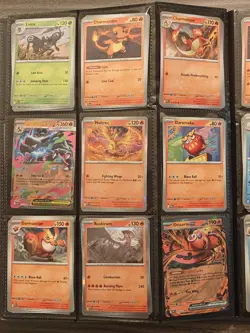 2025 Pokemon Phantasmal Flames Complete Base Set 1-94 Master Set In Hand! - Image 3