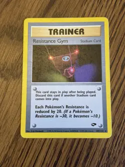 Pokemon TCG Resistance Gym 109/132 Gym Challenge Unlimited MP - Image 1