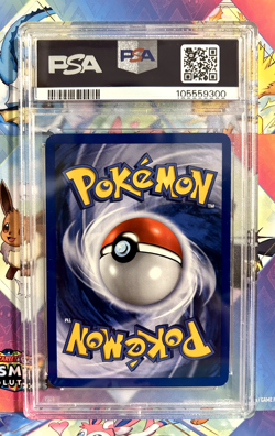 Mewtwo 10/130 Pokemon Base Set 2 Holo PSA 6 (2000) - Image 2