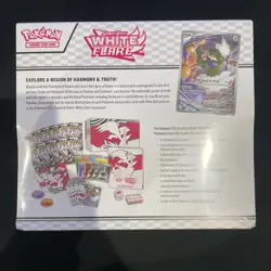 Pokemon TCG White Flare Pokemon Center Elite Trainer Box ETB SEALED - Image 3
