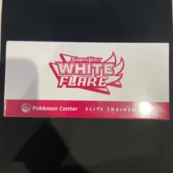 Pokemon TCG White Flare Pokemon Center Elite Trainer Box ETB SEALED - Image 5