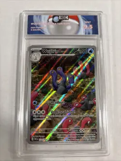 2024 Pokemon Wugtrio Illustration Rare #224 HGC 9.5 (sb2) - Image 1