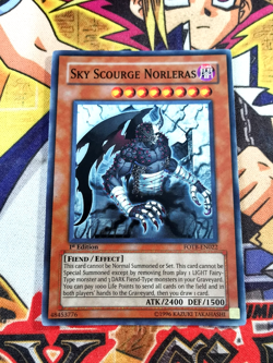 Sky Scourge Norleras fotb-en022 1st Edition (NM/VLP) Super Rare Yu-Gi-Oh! - Image 1