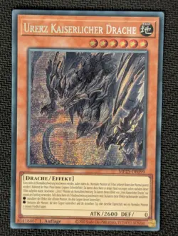 Urerz Kaiserlicher Drache MP25-DE099 Secret Rare DE NM YUGIOH - Image 1