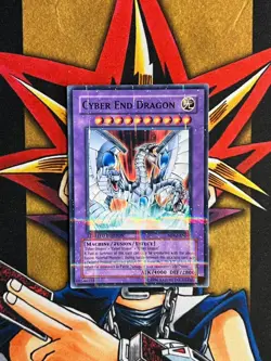 MF02-EN003 Cyber End Dragon Parallel Rare Limited Edition NM Yugioh Card - Image 1