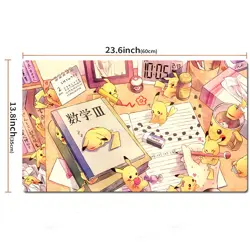 Pokemon Playmat Pikachu TCG CCG Gaming Play Pad Trading Card Game Mat Mousepad - Image 2