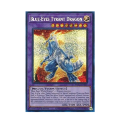 Blue-Eyes Tyrant Dragon - MP23-EN019 Prismatic Secret Rare 1st Edition - Yugioh - Image 1