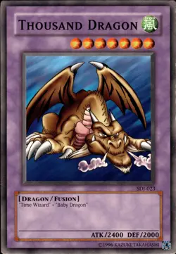 Thousand Dragon Common Starter Deck: Joey SDJ-023 LP - Image 1