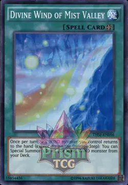 Divine Wind of Mist Valley super rare THSF-EN056 Yugioh - Image 1