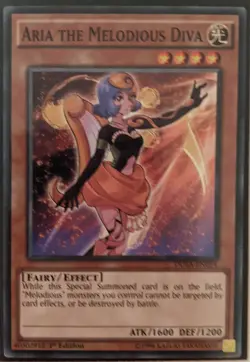 YuGiOh Aria the Melodious Diva 1st Edition DUEA-EN014/SP15-EN018 - Image 1