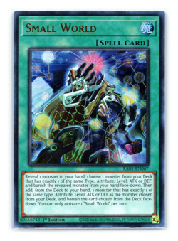 Small World - RA01-EN067 - Ultra Rare - 1st Edition Yugioh - Image 1