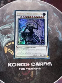 ALIN-EN043 Juraishin, the Cursed Thunder God - Ultra Rare YuGiOh! - Image 1