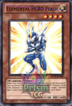 Elemental HERO Flash GENF-EN090 Yugioh - Image 1