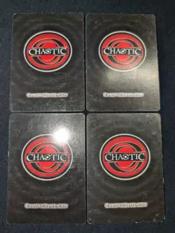 2008 4kids Chaotic Trading Card Game Lot Of Mixed Cards - Image 3