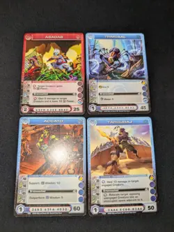 2008 4kids Chaotic Trading Card Game Lot Of Mixed Cards - Image 4