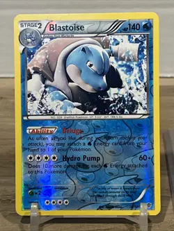 Blastoise 16/101 Cosmos Holo Plasma Blast Promo Rare Pokemon Card - Image 2