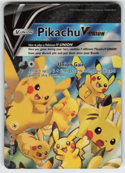 Pikachu V-Union Promo SWSH: Sword & Shield Promo Cards SWSH139 NM - Image 1