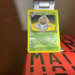 🔥 Dark Arbok 19/82 🔥 Non Holo Rare Team Rocket Set Pokemon Card WOTC TCG - Image 1